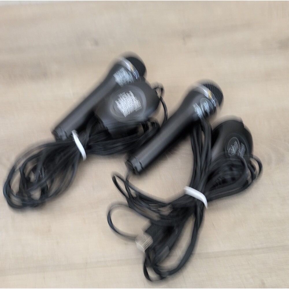 Lot of 2 Logitech High School Musical Disney Wired USB Microphones A-0234A